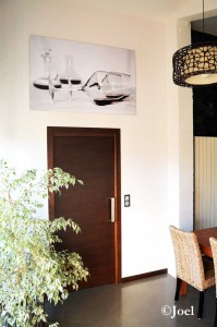 La foto en la pared