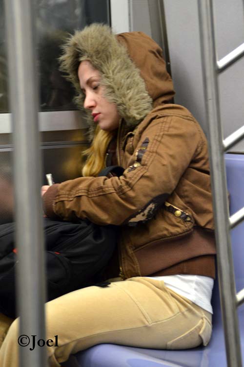 Descanso en el metro