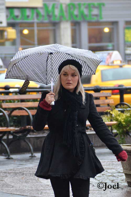 Bajo la lluvia