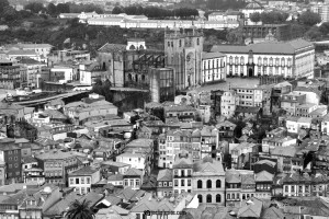 Catedral de Oporto, desde la Torre de los Clérigos