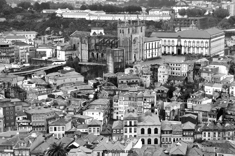 Catedral de Oporto, desde la Torre de los Clérigos