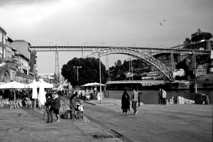 Puente de Luis I, desde Ribeira