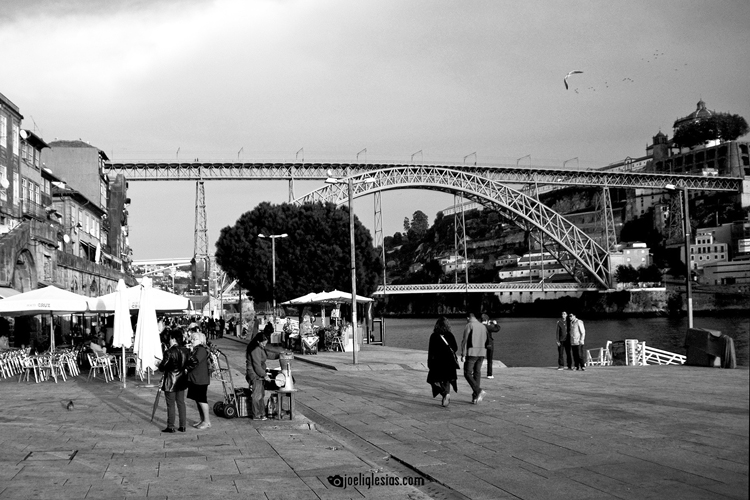 Puente de Luis I, desde Ribeira