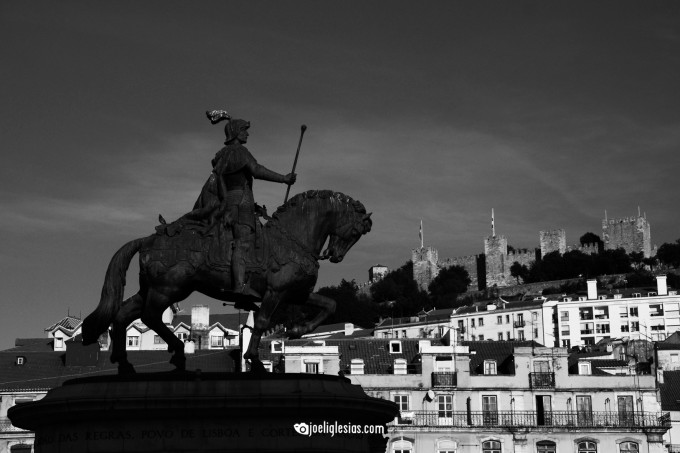 Dom Joao I e Castelo de São Jorge