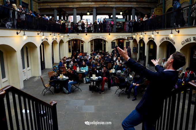 Cantando en Covent Garden