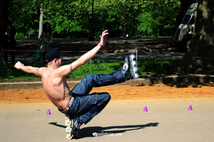 Equilibrio sobre ruedas